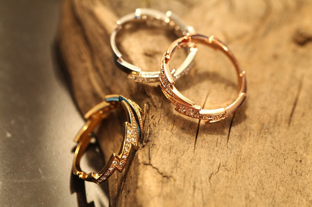 Luxury Geometric Stackable Ring for Women