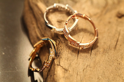 Luxury Geometric Stackable Ring for Women
