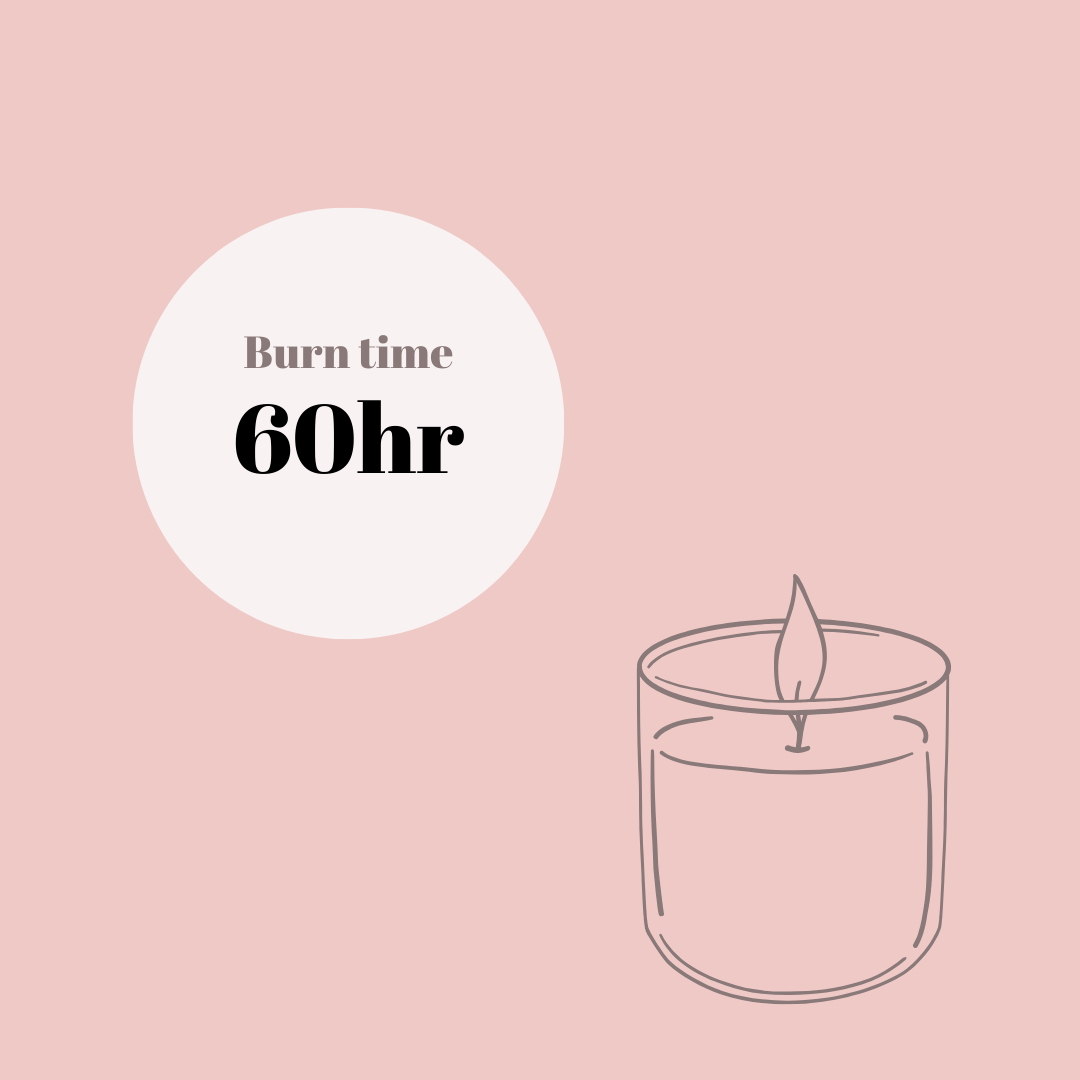 Luxury Striped Stone Soy Candle – Farmer’s Market