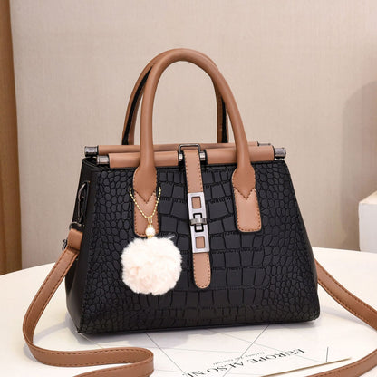 Elegant European Style Large Capacity Tote Handbag for Women