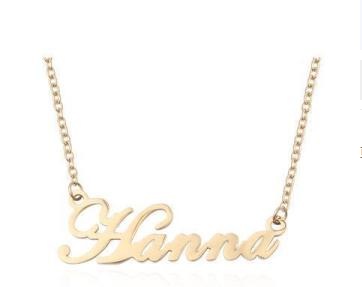 Personalized Gold Name Necklace