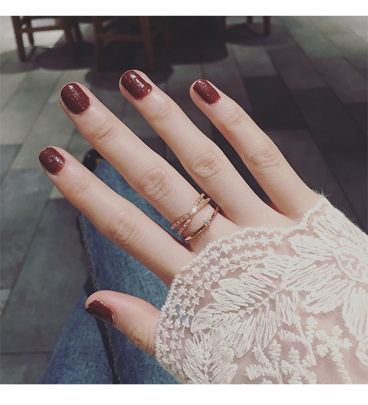 Vintage Adjustable Women’s Ring – Elegant Minimalist Fashion Jewelry