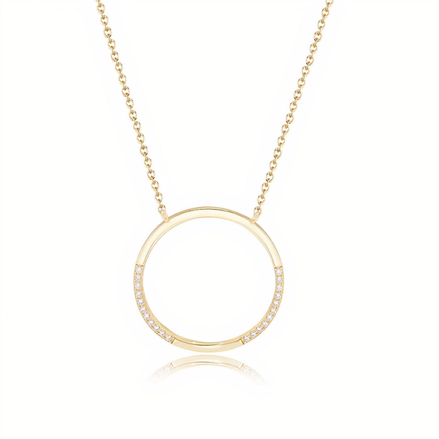 Dainty Circle Necklace