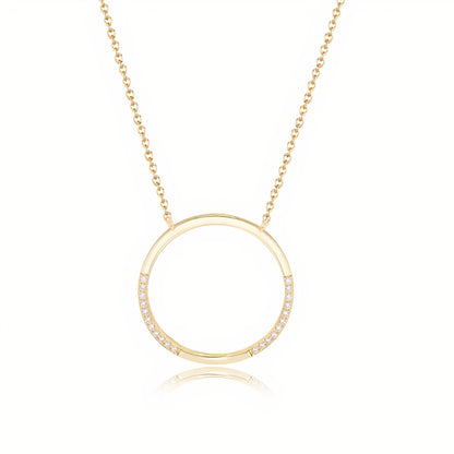 Dainty Circle Necklace