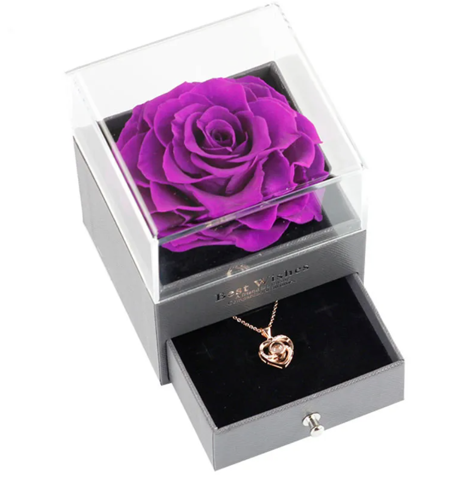 Eternal Rose Jewelry Box
