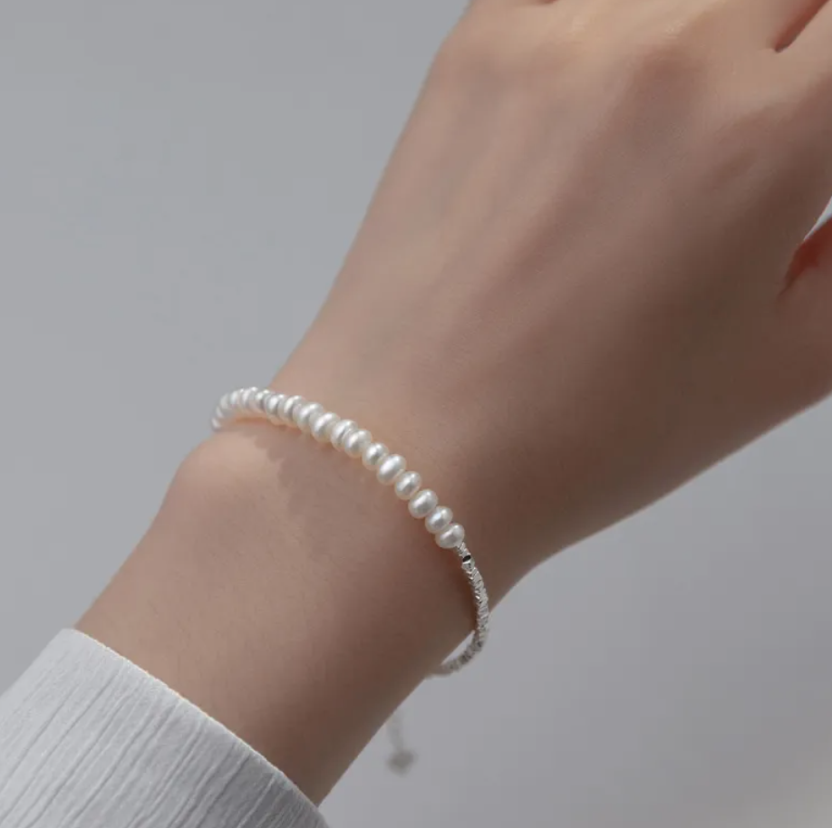 Vintage French Pearl Bracelet for Women