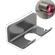 Wall Mounted Hair Tool Holder – Bathroom Organizer Rack for Hair Dryer & Styling Accessories