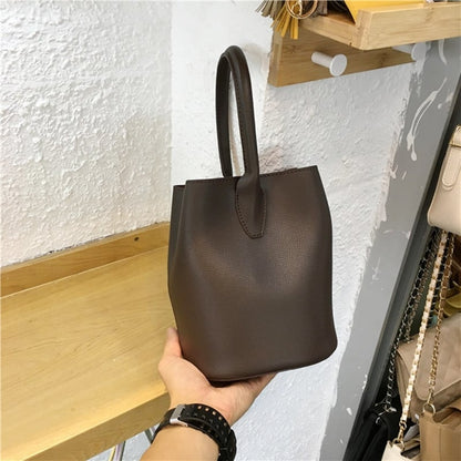 Minimalist Bucket Shoulder Bag for Women – Elegant Everyday Handbag