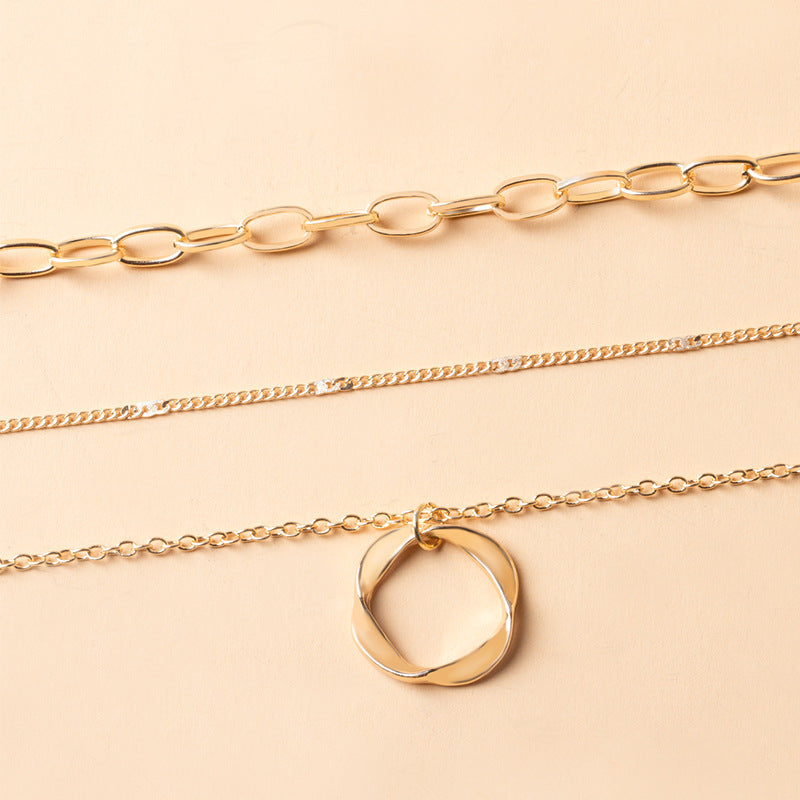 Luxury Layered Chunky Chain Necklace for Women