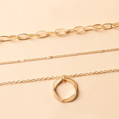 Luxury Layered Chunky Chain Necklace for Women