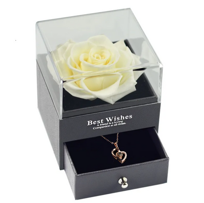 Eternal Rose Jewelry Box