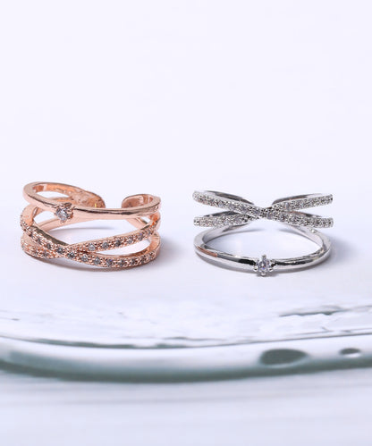 Vintage Adjustable Women’s Ring – Elegant Minimalist Fashion Jewelry