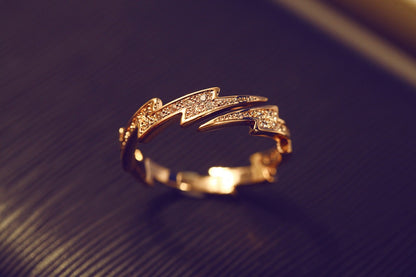 Luxury Geometric Stackable Ring for Women