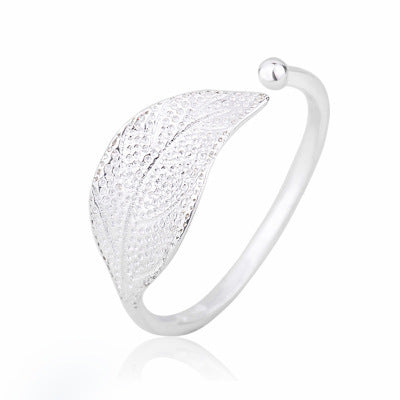 Nature Inspired Silver Ring