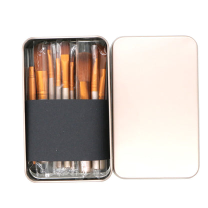 Professional Gold Makeup Brush Kit