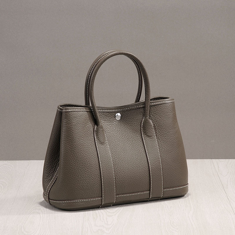 Luxury Korean Style Leather Tote Handbag for Women