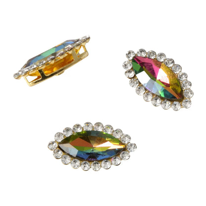 Luxury Crystal Rhinestone Hair Gems – Teardrop Glass Accessories