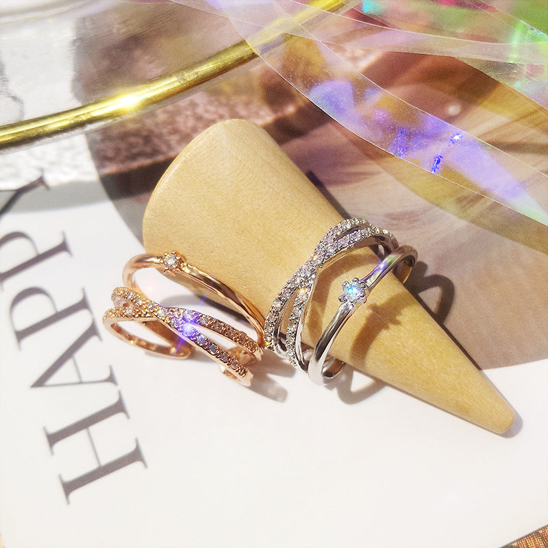 Vintage Adjustable Women’s Ring – Elegant Minimalist Fashion Jewelry