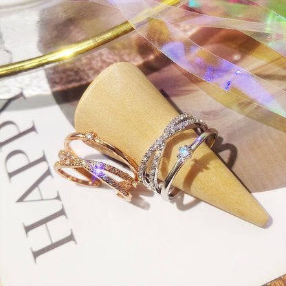 Vintage Adjustable Women’s Ring – Elegant Minimalist Fashion Jewelry