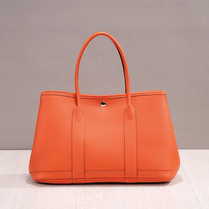 Luxury Korean Style Leather Tote Handbag for Women