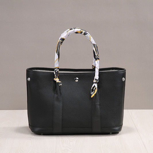 Luxury Korean Style Leather Tote Handbag for Women