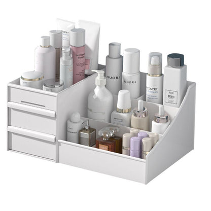 Cosmetic Storage Organizer Box – Makeup, Jewelry & Skin Care Organizer with Drawers