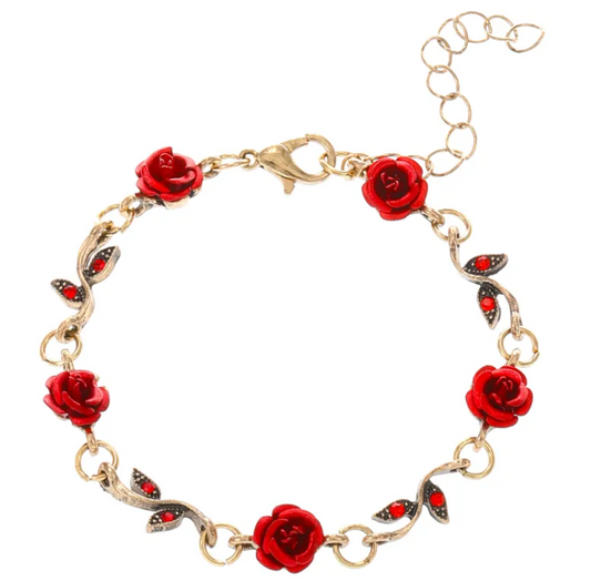 Vintage Rose Jewelry Set