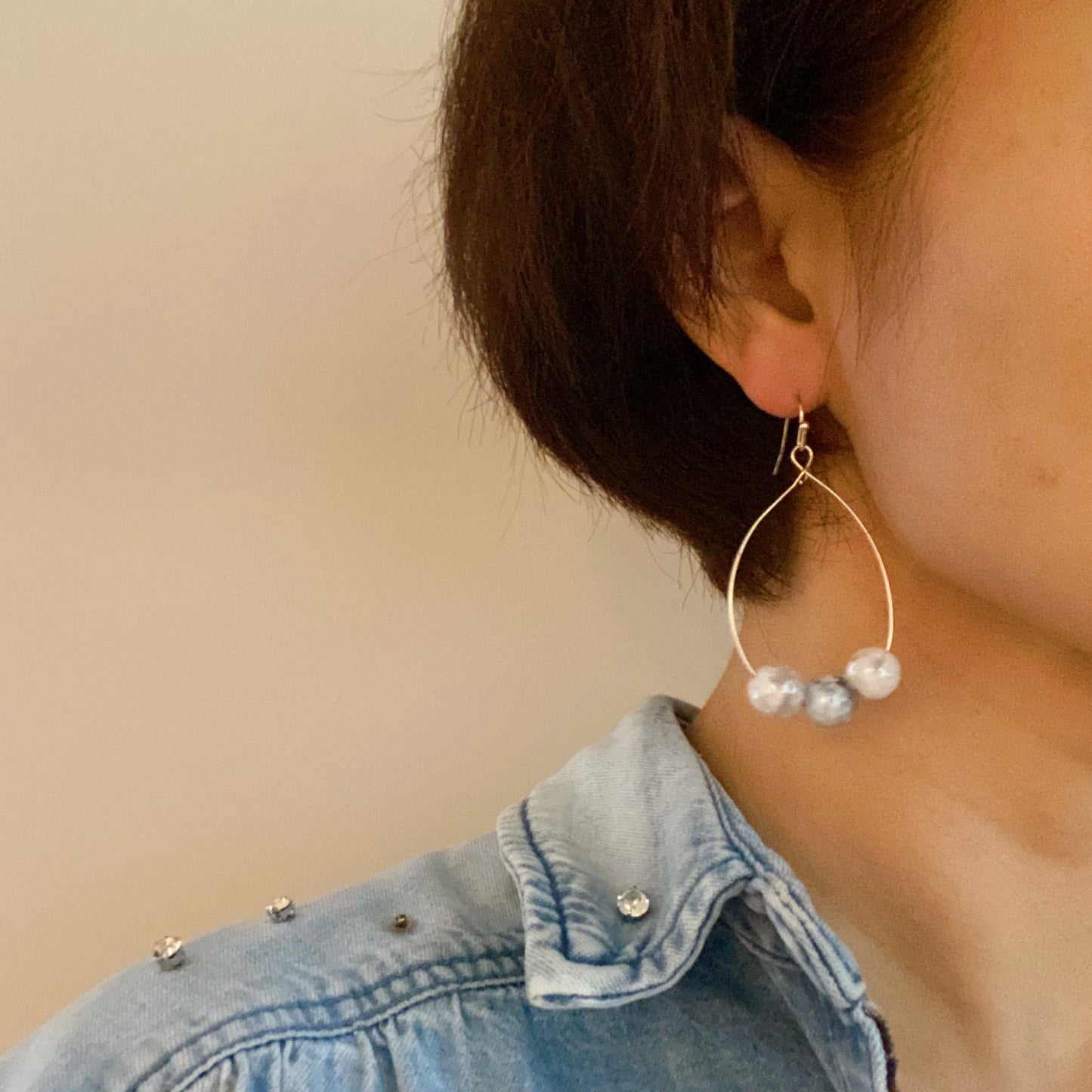 Bohemian Wire Drop Earrings