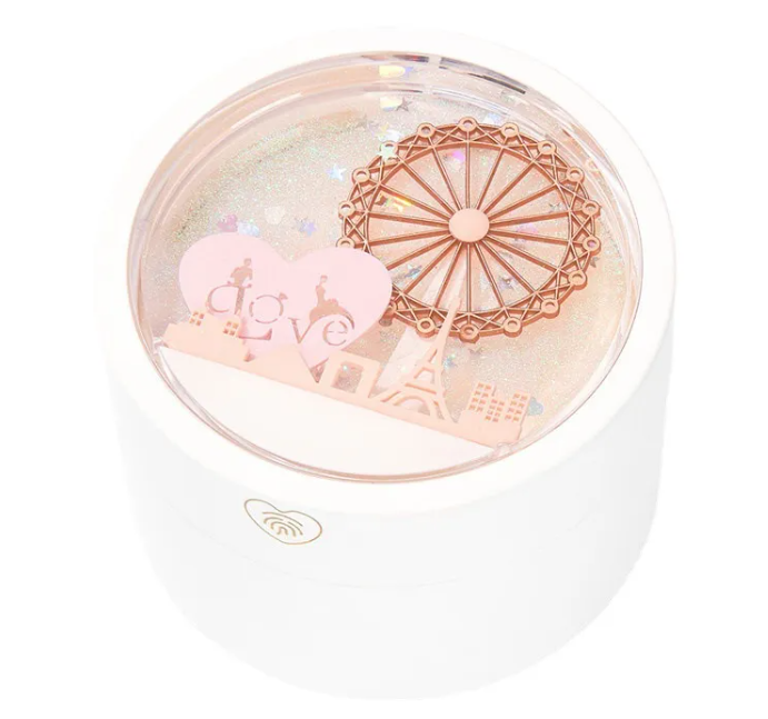 Rotating Ferris Wheel Jewelry Storage Box