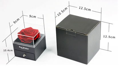 Eternal Rose Jewelry Box