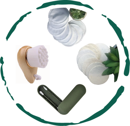 Facial Skin Care Accessories Bundle – Beauty & Self-Care Tool Set for Daily Skin Care Routine