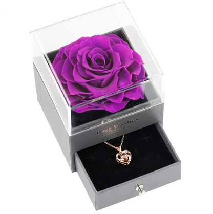 Eternal Rose Jewelry Box