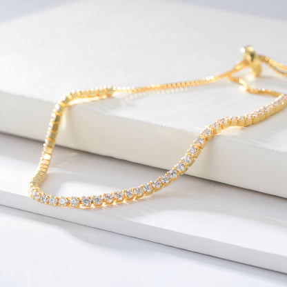 Premium Sterling Silver Sparkle Bracelet