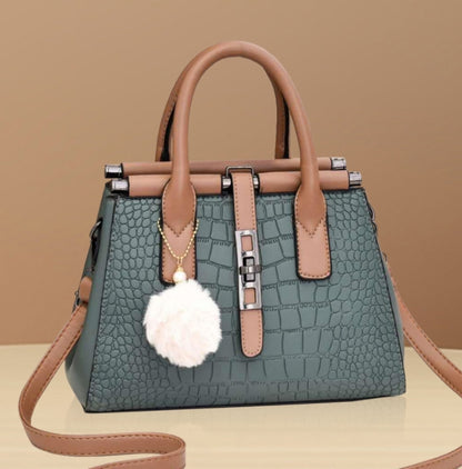 Elegant European Style Large Capacity Tote Handbag for Women