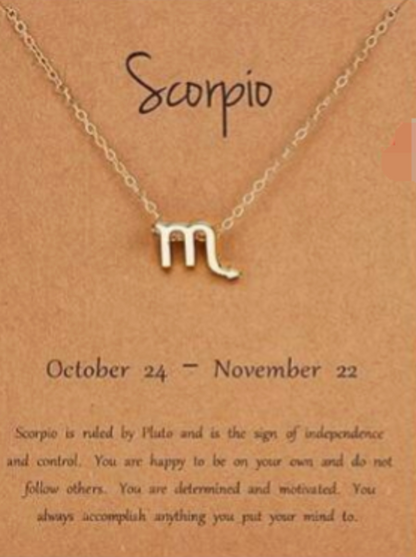 Zodiac Sign Necklace Set – Elegant Astrology Jewelry for Women