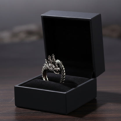 Retro Fantasy Dragon Ring