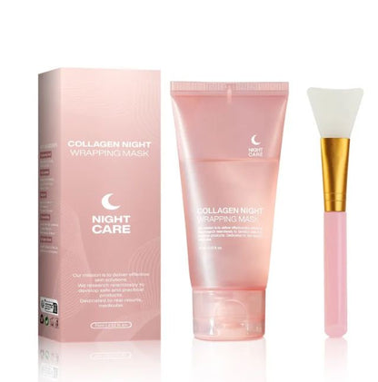 Collagen Anti-Wrinkle Wrapping Mask – Hydrating Firming Skin Care Facial Mask
