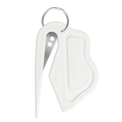 Hair Tie Cutter Tool – Safe Hair Band Remover & Multi-Purpose Mini Cutter Keychain