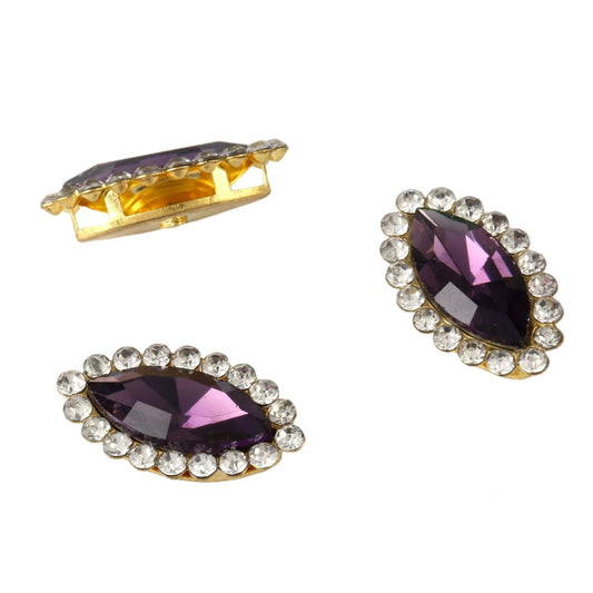 Luxury Crystal Rhinestone Hair Gems – Teardrop Glass Accessories