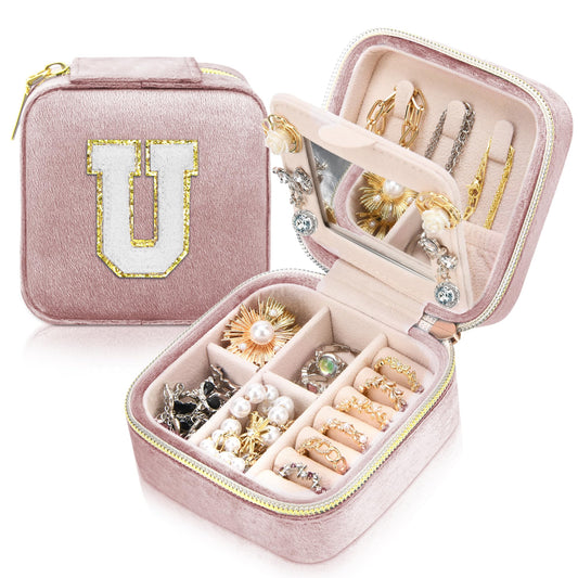 Personalized Travel Jewelry Organizer