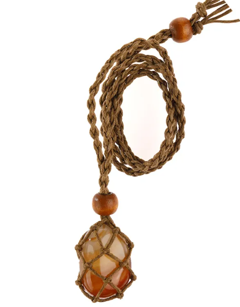 Handmade Labradorite Stone Pendant Necklace