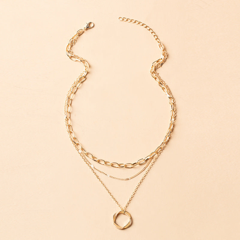 Luxury Layered Chunky Chain Necklace for Women