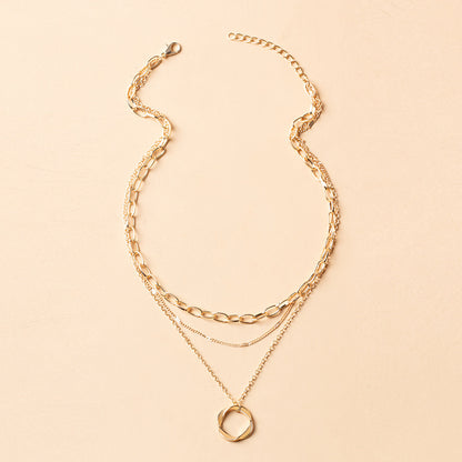 Luxury Layered Chunky Chain Necklace for Women