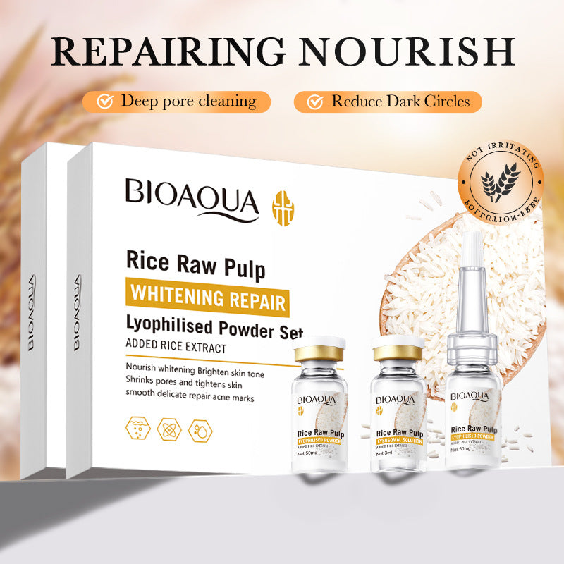 Whitening Repair Skin Care Set – Hydrating Facial Care Kit for Bright & Smooth-Looking Skin