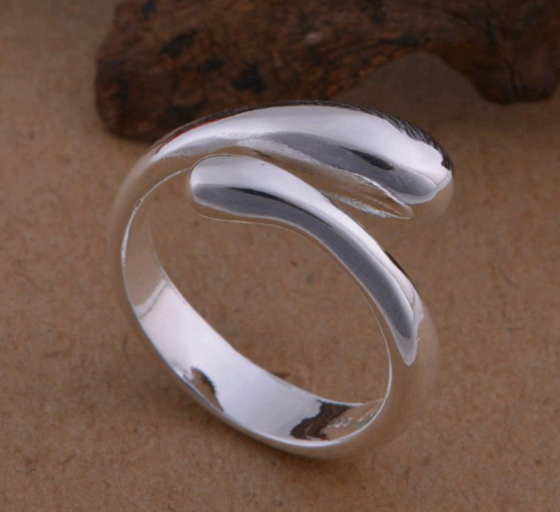 Minimalist Silver Teardrop Jewelry Set