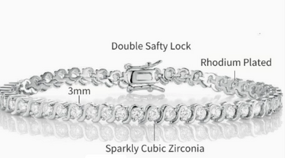 Sparkling Zirconia Bracelet