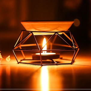 Geometric Aromatherapy Candle Holder