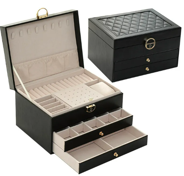 Large Capacity Jewelry Storage Case