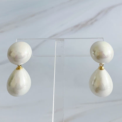 Classic Pearl Statement Earrings