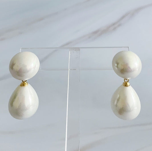 Classic Pearl Statement Earrings